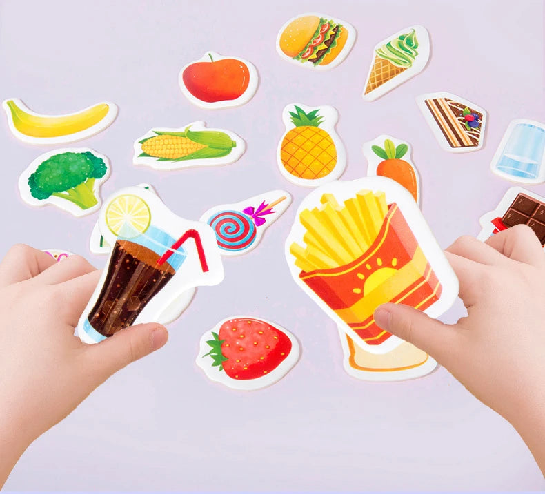 Montessori Parent-Child Interaction Simulation Brush Teeth Childhood Educational Toys Fine Motor Board Games Puzzle Toys For Kid