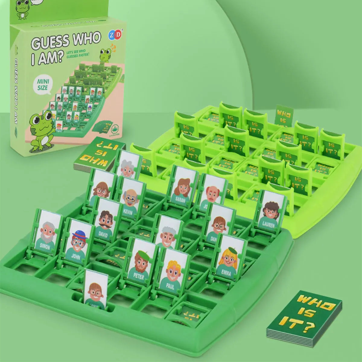 1set Guess Who I Am Party Games，Family Gathering Interactive Games，Fun Board Games，Interesting Gift