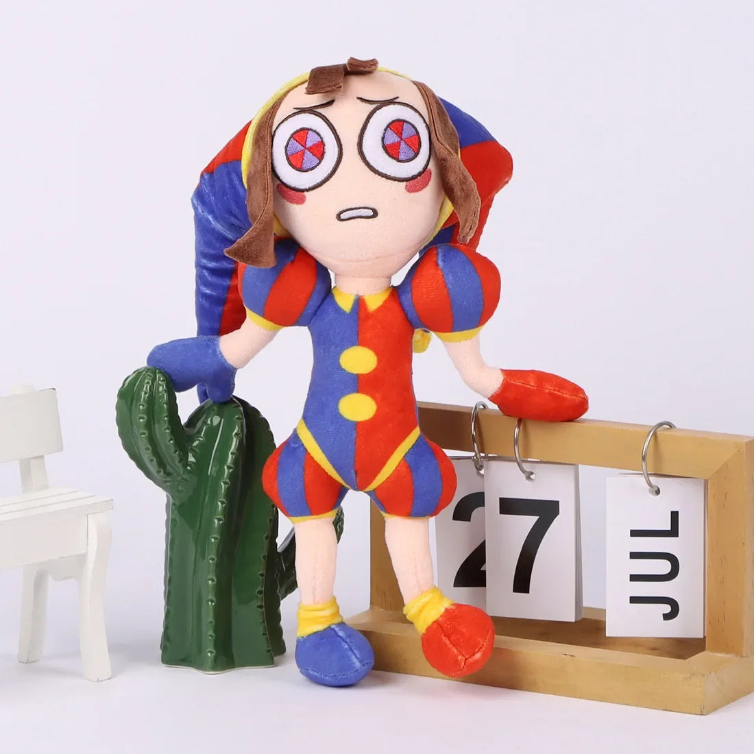 New The Amazing Digital Circus Plush Clown Ragatha pomni Cartoon Jax Doll Joker Plush Soft Stuffed Sofa Decorate Christmas Gift