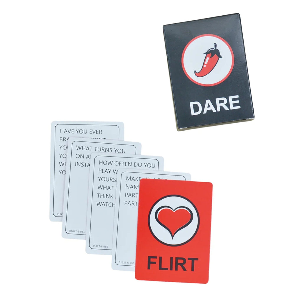 Party Games (Talk Flirt Dare), Board Games, Card Games, Interactive Tabletop Games, Suitable for Parties, Ideal as a Gift