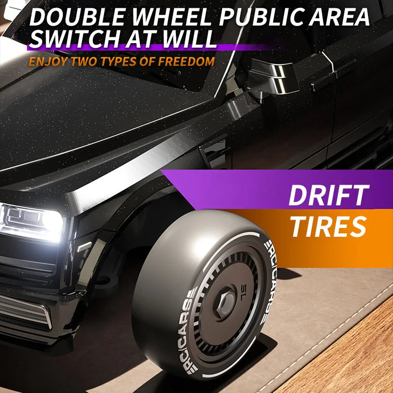 RC Cars 911S  - 4K HD Camera 4.3-inch Screen One Click Drif, Camera Lifting Design, LED Lighting Drift HD Video Kids RC Vehicle