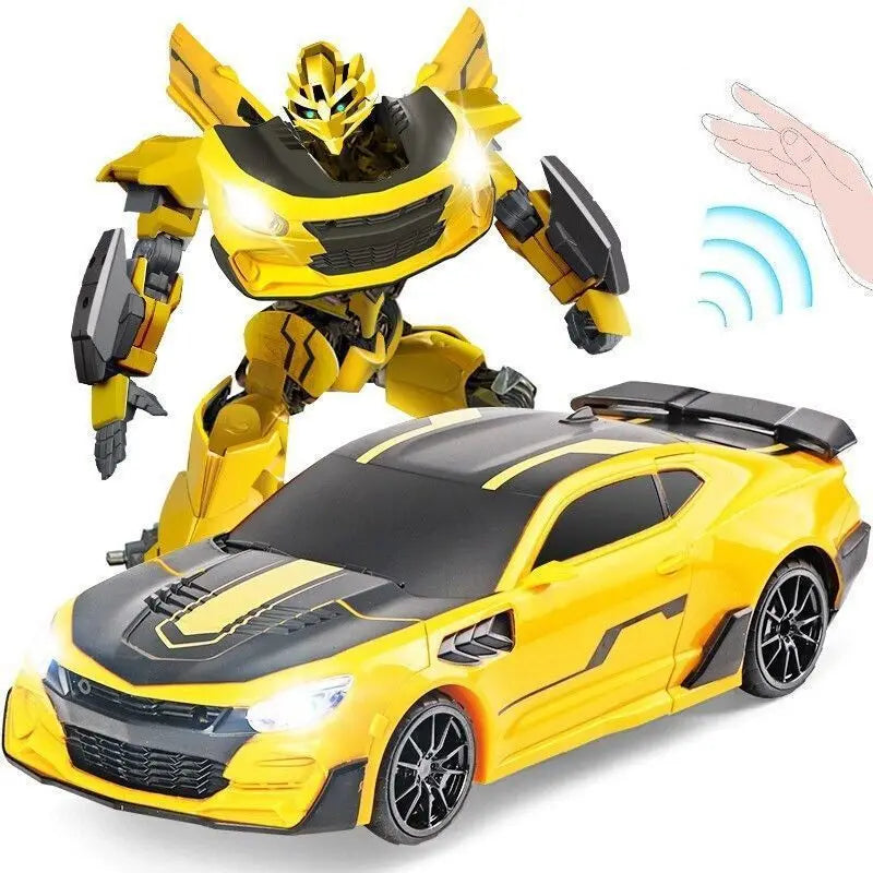 RC Car – 2-in-1 Racing Robot | Rechargeable Electric Toy for Boys & Girls (Ages 3-6, 8+)
