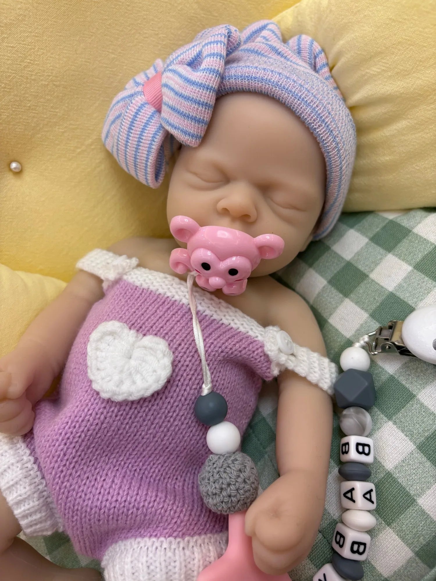 Reborn Dolls 33CM Open Mouth Silicone Girl Full Body Soft Silicone Unpainted Newborn Baby Dolls reborn de silicone real cuerpo