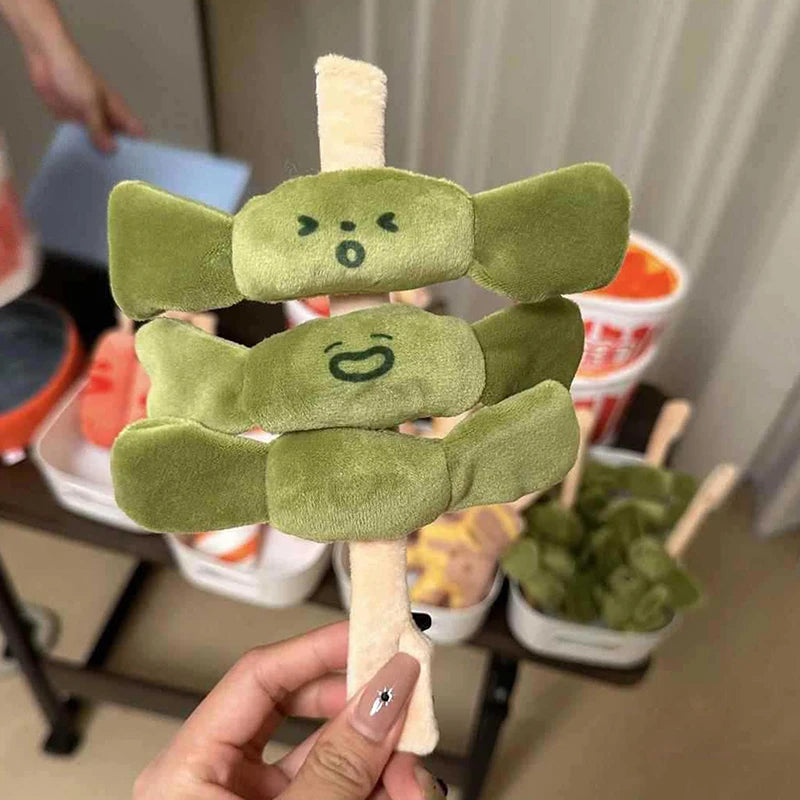 1 Piece Fast Foodies Soft Plush Toy For Boys Cute Small Stuffed Food Spicy Hot Pot Plush With Oden Design Creative Toys