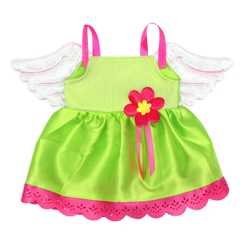 Reborn Baby Dolls Dress for 40 Cm Nenuco Ropa Y Su Hermanita Children Girl Gift Doll Clothes