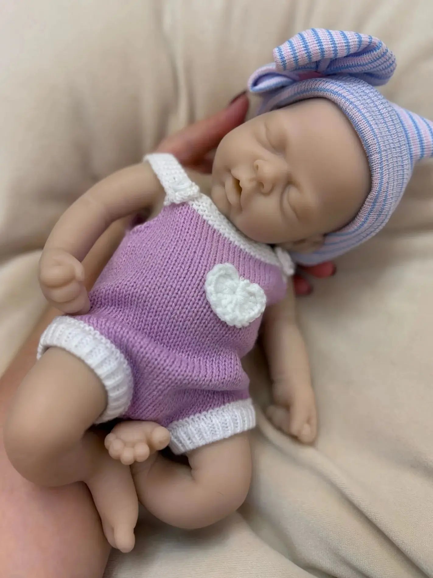 Reborn Dolls 33CM Open Mouth Silicone Girl Full Body Soft Silicone Unpainted Newborn Baby Dolls reborn de silicone real cuerpo