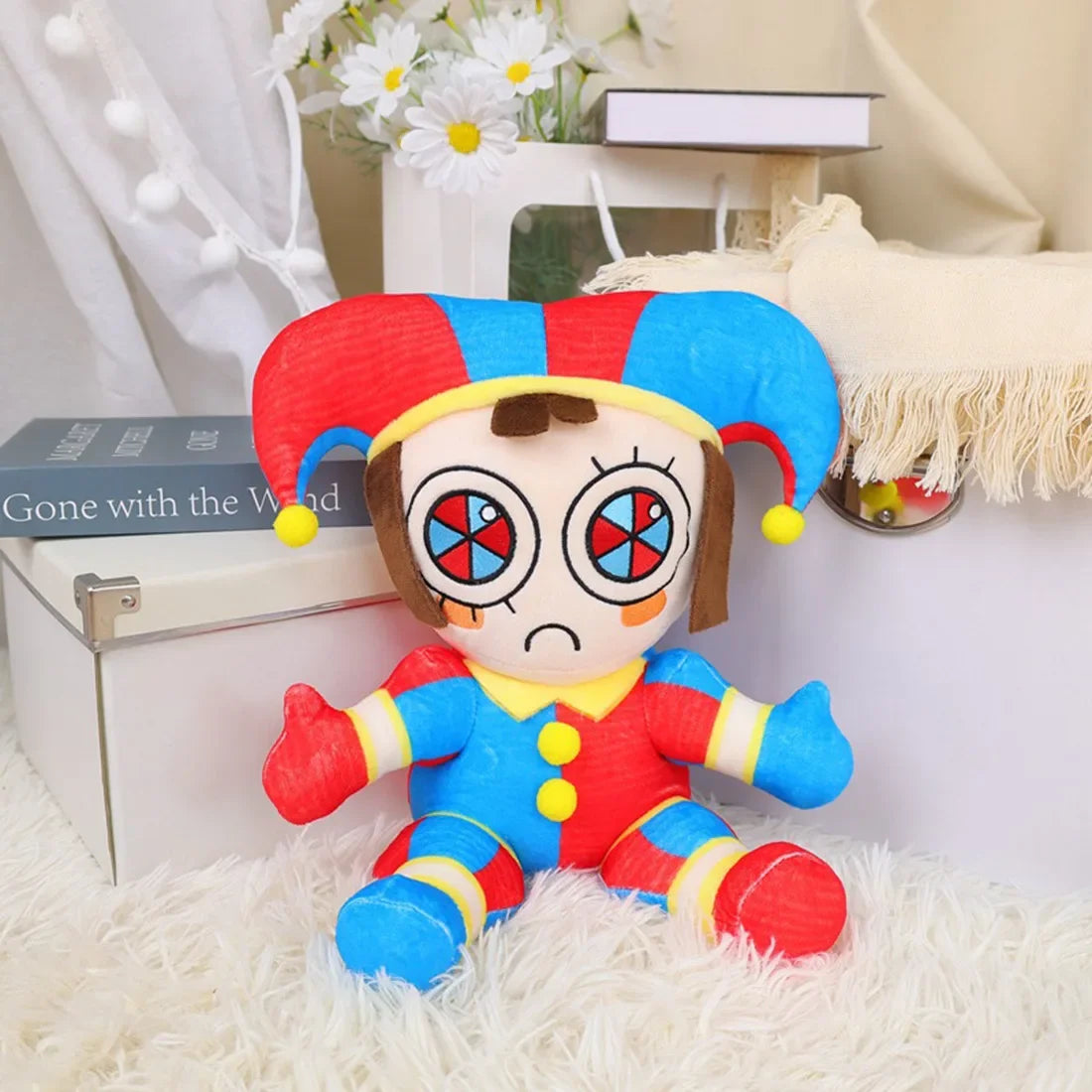 New The Amazing Digital Circus Plush Clown Ragatha pomni Cartoon Jax Doll Joker Plush Soft Stuffed Sofa Decorate Christmas Gift