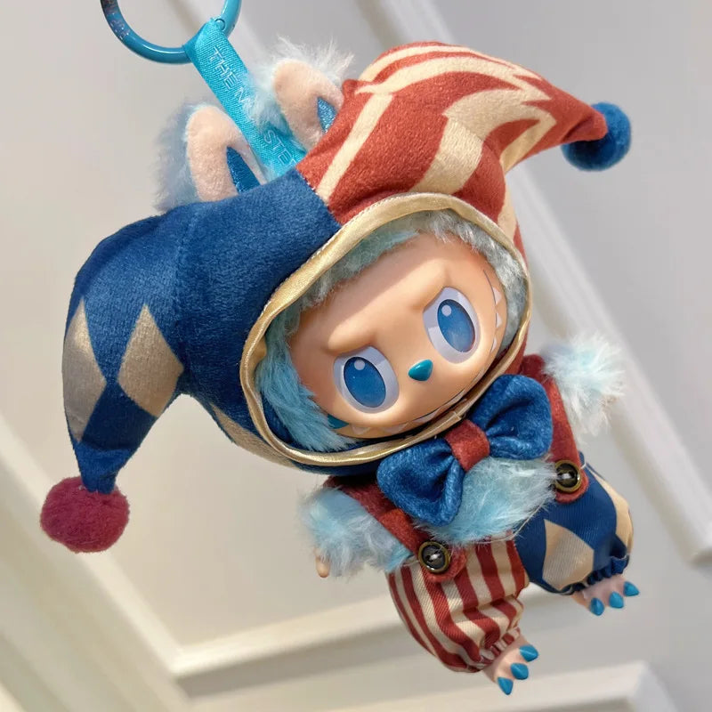 Doll Clothes For 15-17cm V1 V2 V3 Labubu Plush Idol Doll Clown DIY Clothing Decoration Fans Christmas Gift