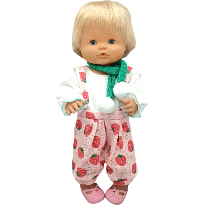 Reborn Baby Dolls Dress for 40 Cm Nenuco Ropa Y Su Hermanita Children Girl Gift Doll Clothes