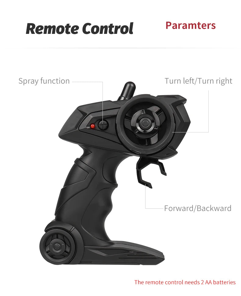 Rc Cars 1:18 2WD Off-Road RC Truck All Terrain 2.4G Electric RC Car High Speed 50KM/H Remote Control Car with LED Lights Kid Toy