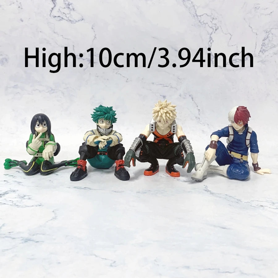 18cm Boku no Hero Academia Anime Figure All Might Action Figure Midoriya Izuku/Bakugo Katsuki Figurine PVC Collection Model Toys