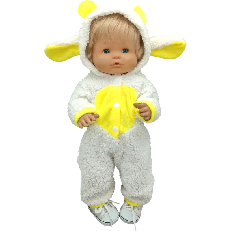 Reborn Baby Dolls Dress for 40 Cm Nenuco Ropa Y Su Hermanita Children Girl Gift Doll Clothes