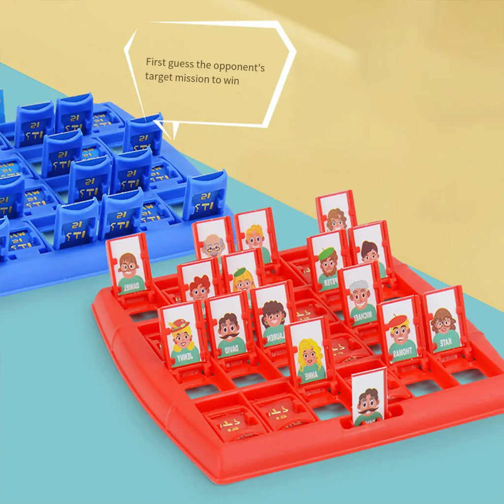 1set Guess Who I Am Party Games，Family Gathering Interactive Games，Fun Board Games，Interesting Gift