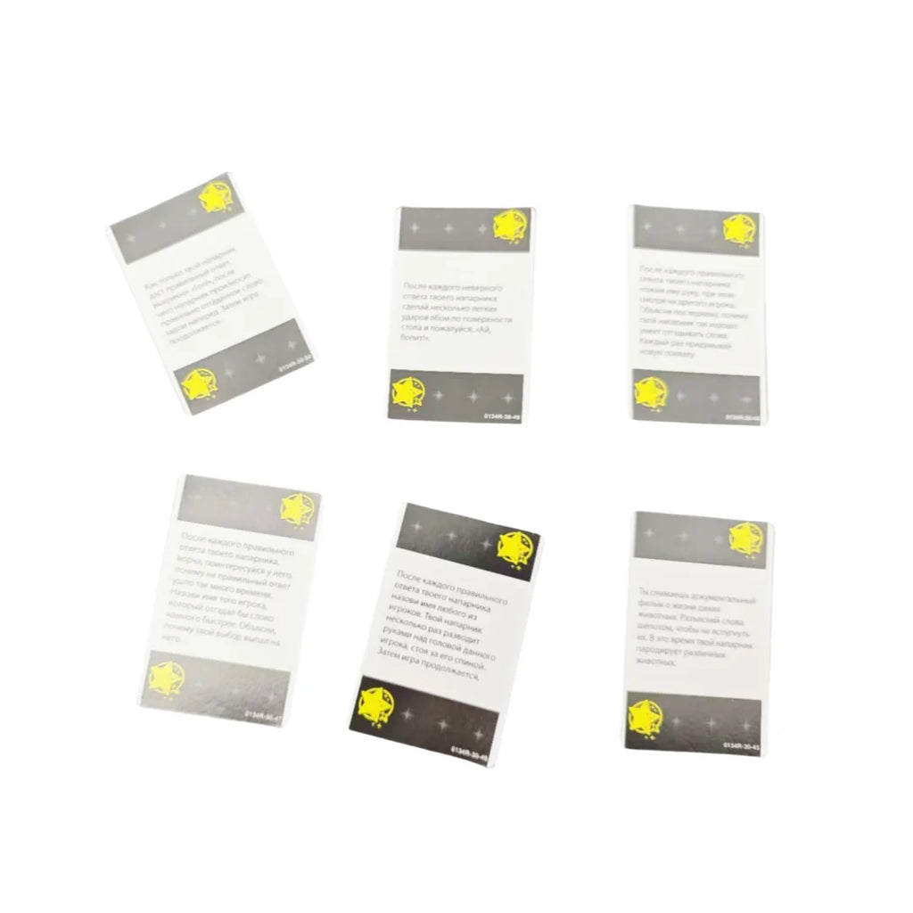 《Party Alias: Say It Differently'Party'》 Russian Version of the Card Game, Board Game, Interactive Tabletop Game, Suitable for Parties and Gatherings with Family and Friends, Game Gifts (Sandglass Colors Are Random, There