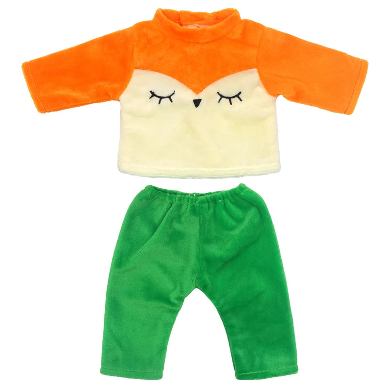 Reborn Baby Dolls Dress for 40 Cm Nenuco Ropa Y Su Hermanita Children Girl Gift Doll Clothes