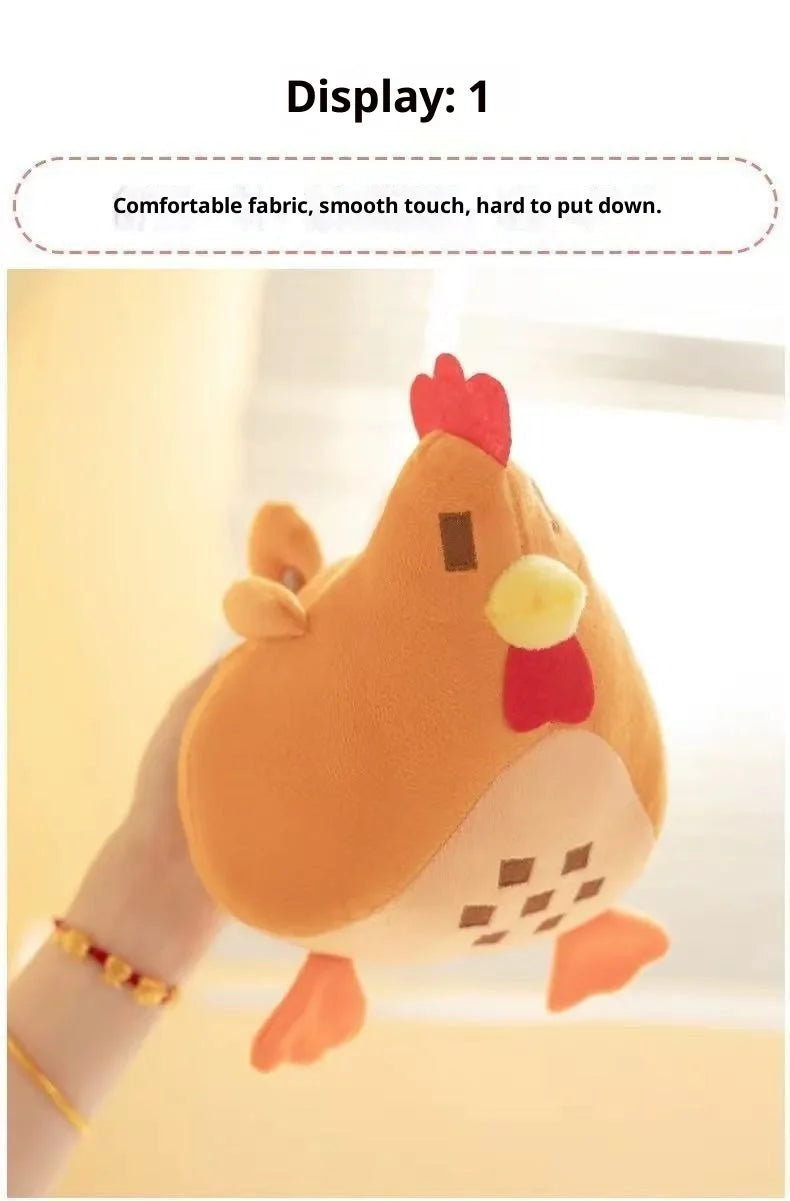 Plush Toys Hen Dolls Cute Games Peripheral Chicks Cloth Dolls Cotton Stuffed Dolls Soft And Delicate Skin Friendly Dolls Gift