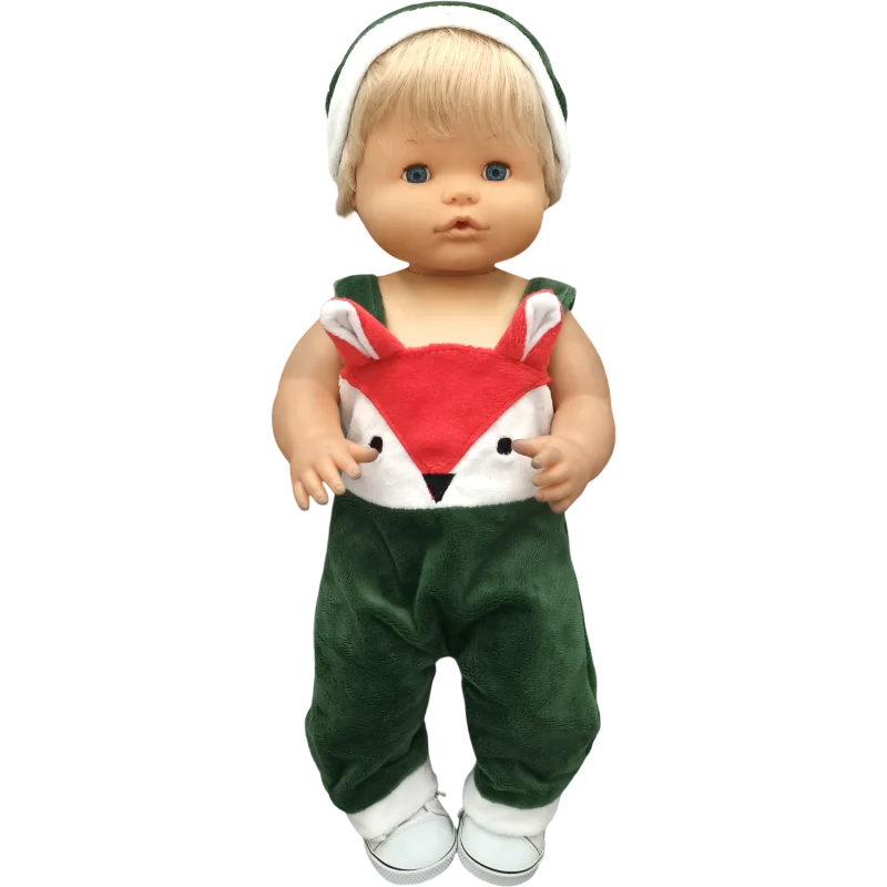 Reborn Baby Dolls Dress for 40 Cm Nenuco Ropa Y Su Hermanita Children Girl Gift Doll Clothes