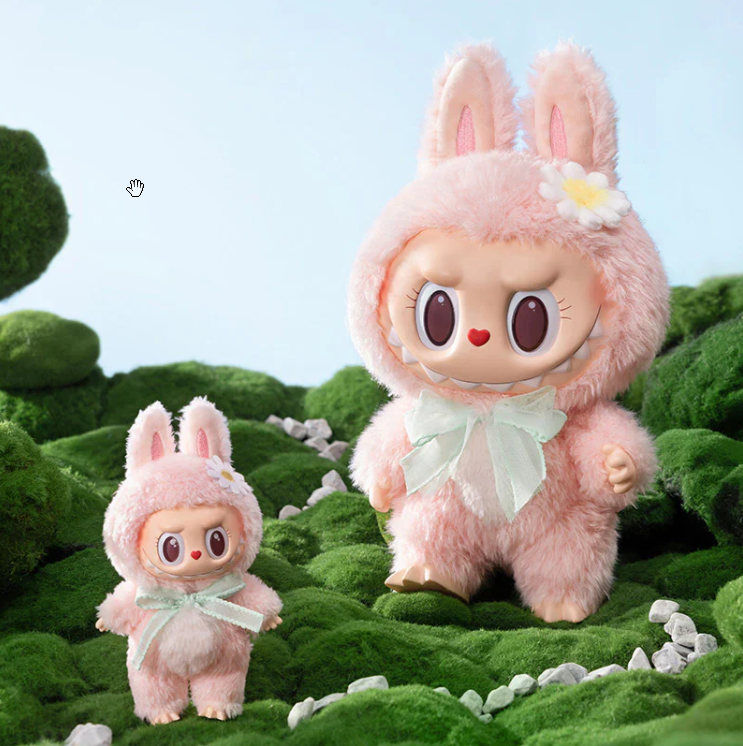 Labubu Mokoko Close to Sweet Vinyl Plush Doll Pendant